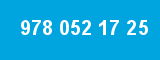 978 052 17 25